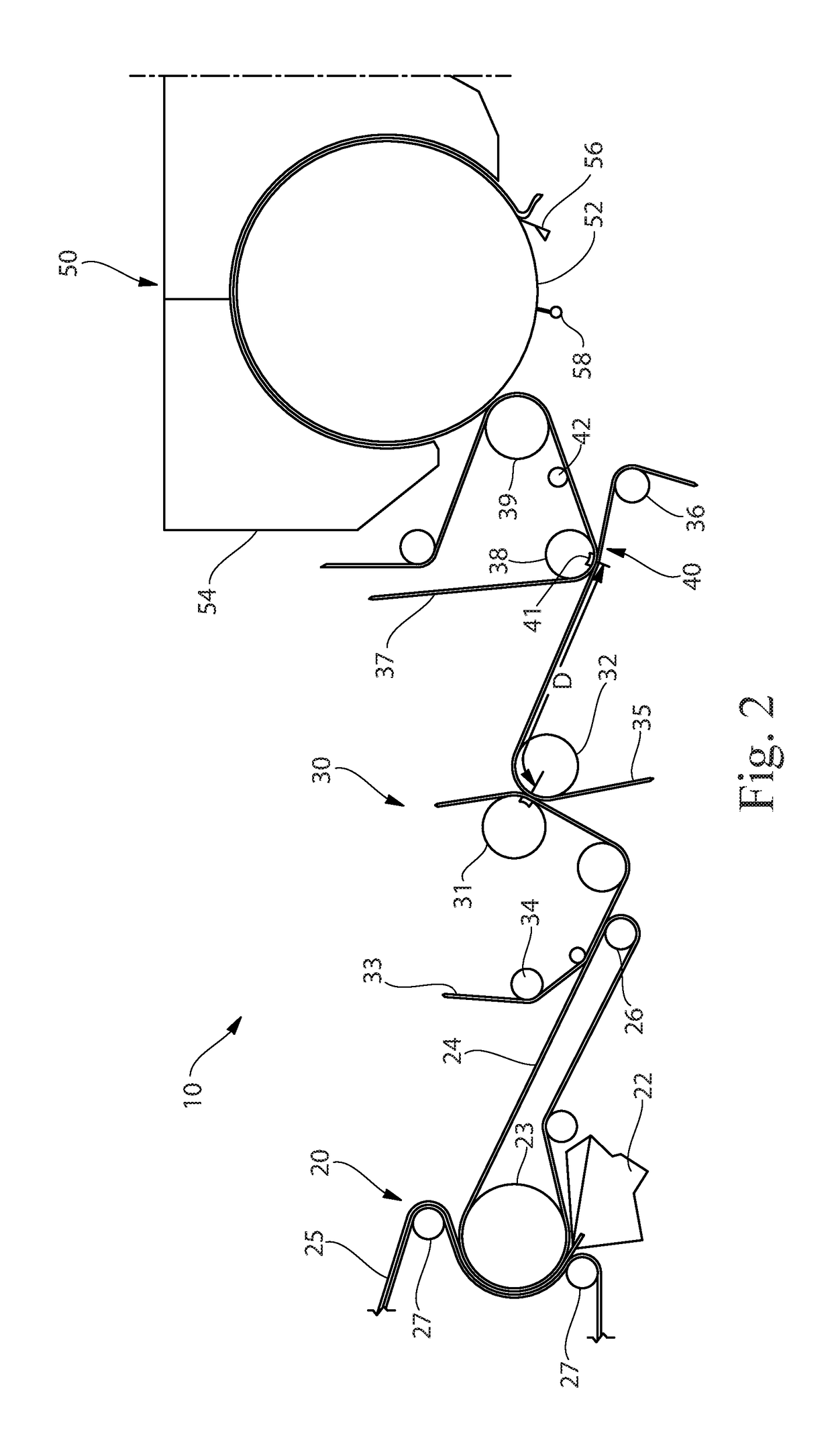 Absorbent paper products having unique physical strength properties