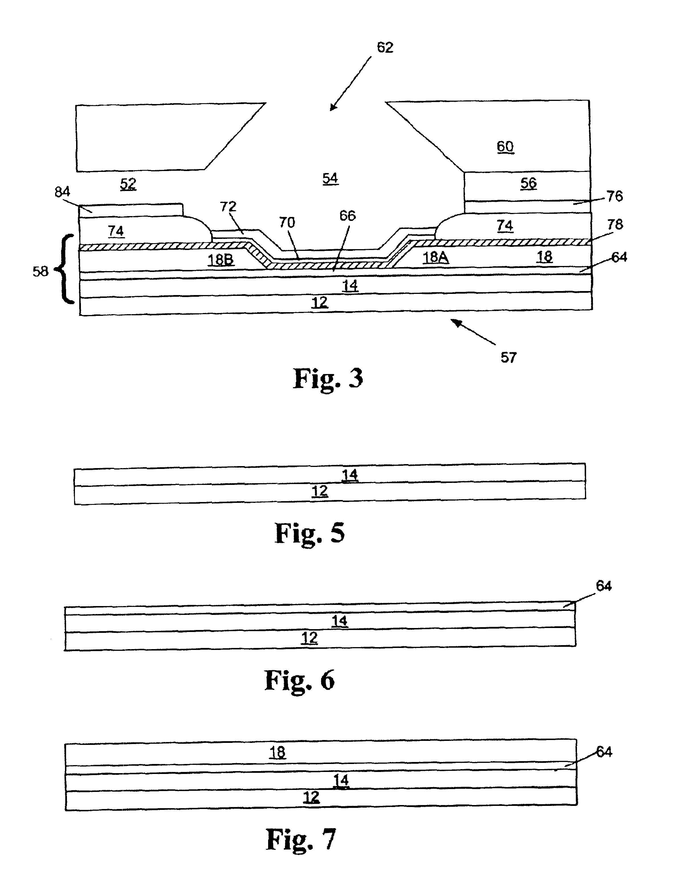 Thin film ink jet printhead adhesion enhancement