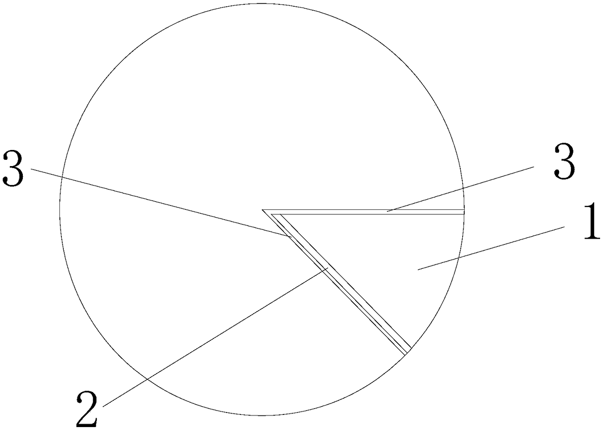 Miniature optical device structure with double parallel reflection surfaces and processing method