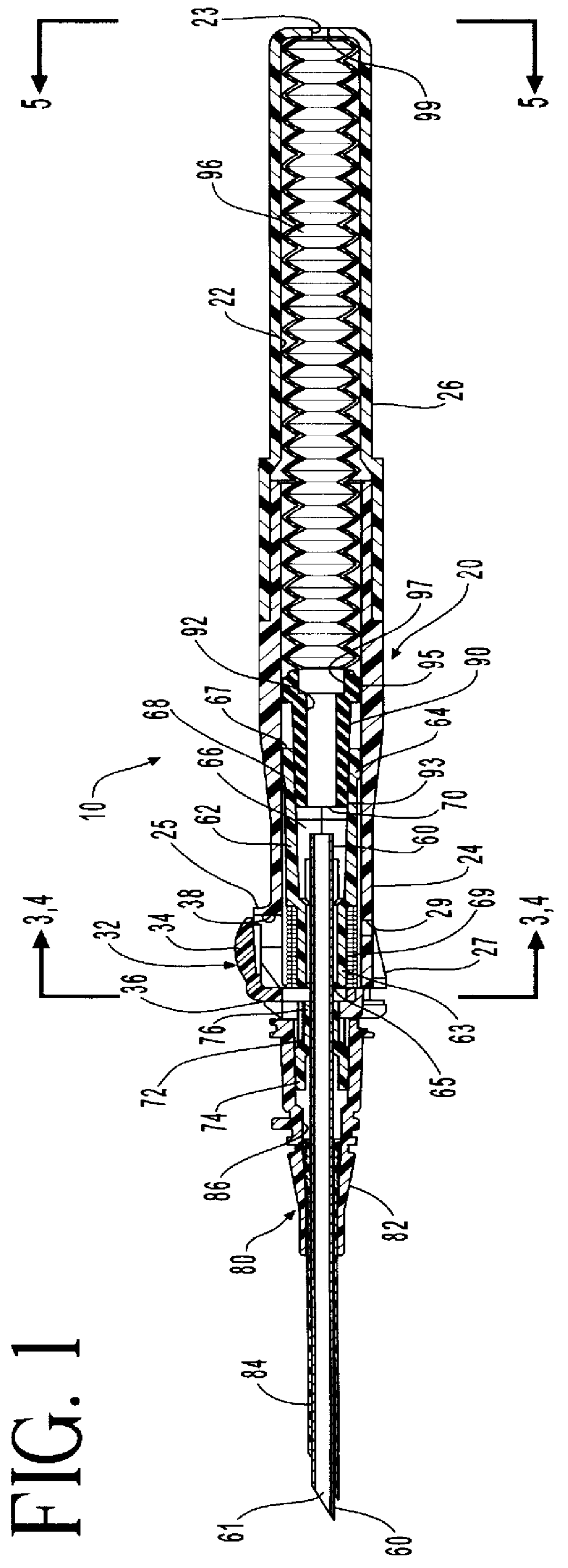 Dampening devices and methods for needle retracting safety vascular access devices