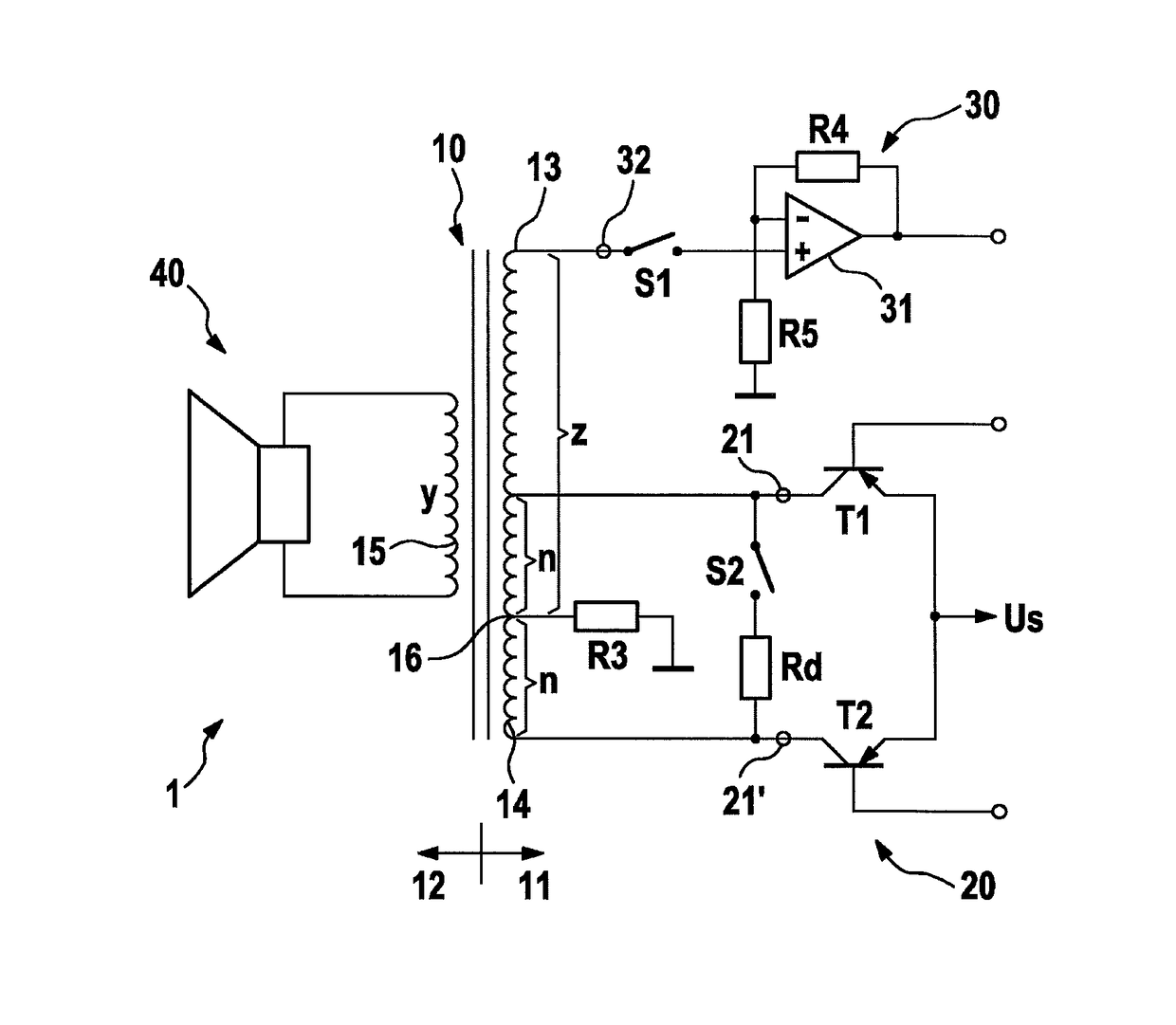 Ultrasonic transmission and reception device