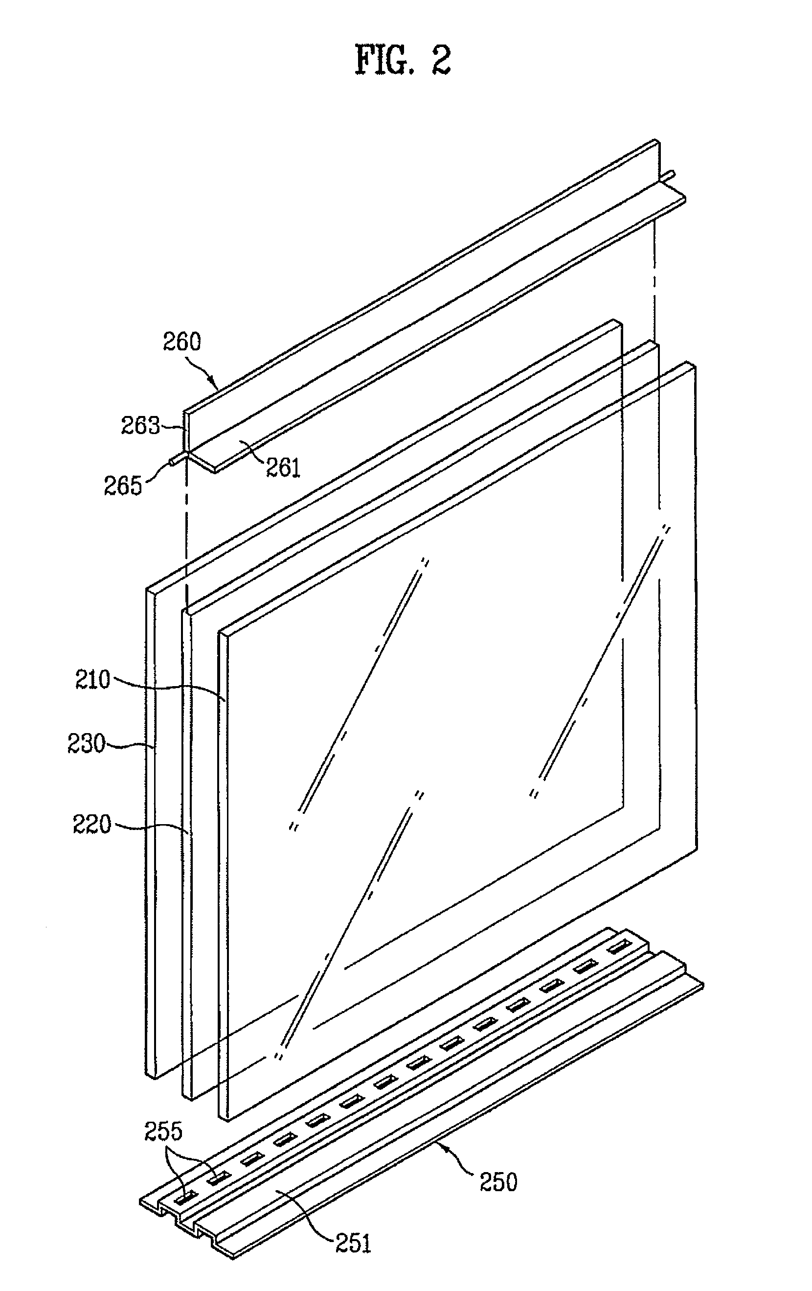 Door assembly for home appliance, electric oven using the same, and method for operating electric oven