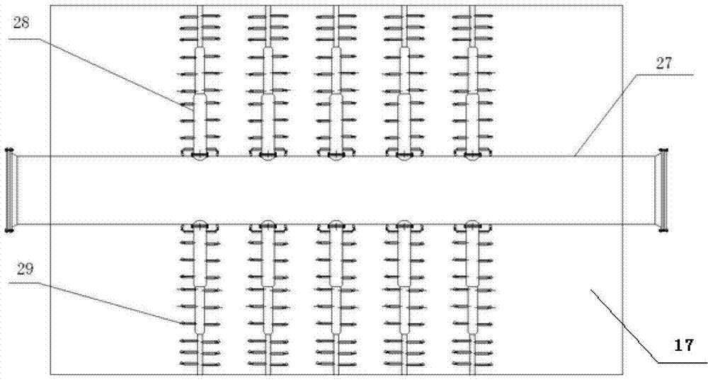 Integrated regeneration system and method of mobile SCR (Selective Catalytic Reduction) denitrification catalyst