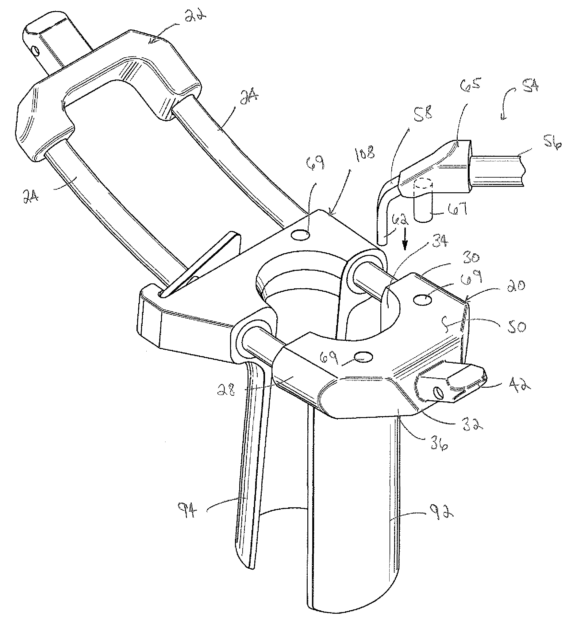 Surgical access system and method of using the same