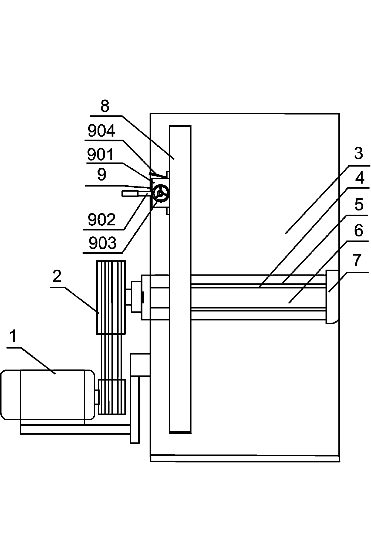 Woodworking single face planer