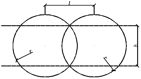 A method of solidifying pore-forming coal strata containing weak structures