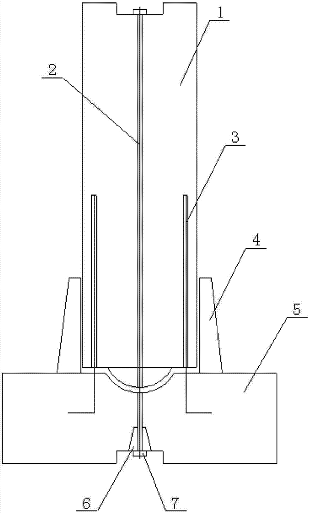 Anti-shear self restoring pier joint