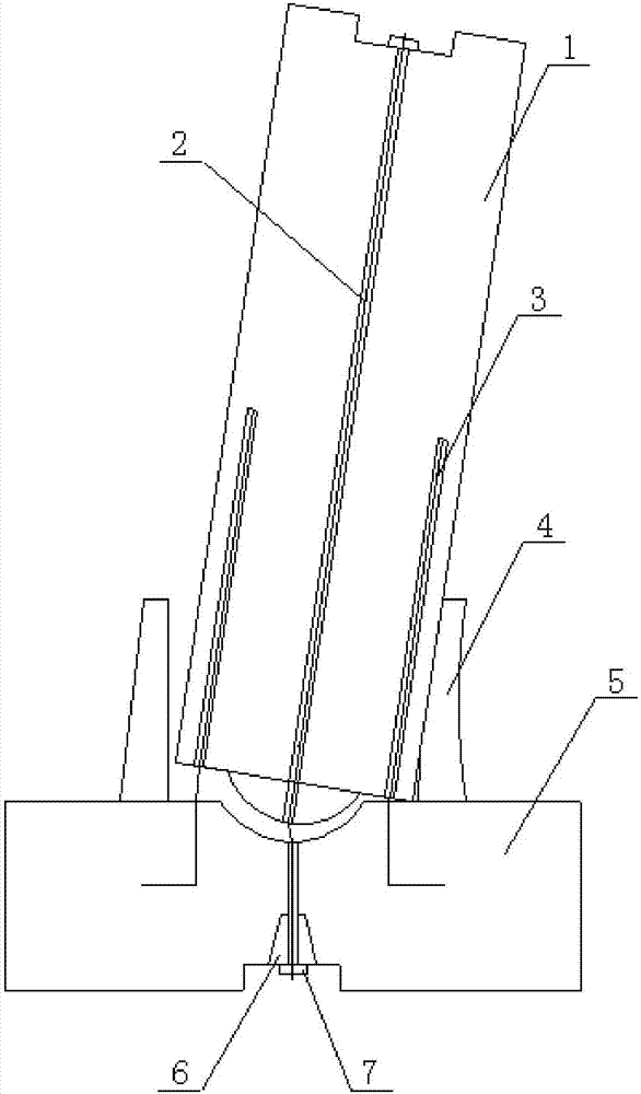 Anti-shear self restoring pier joint