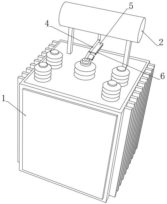 Transformer oil tank with anti-seepage warning function