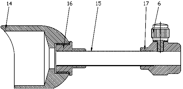 Protractor-type multifunctional uterine lifting manipulator