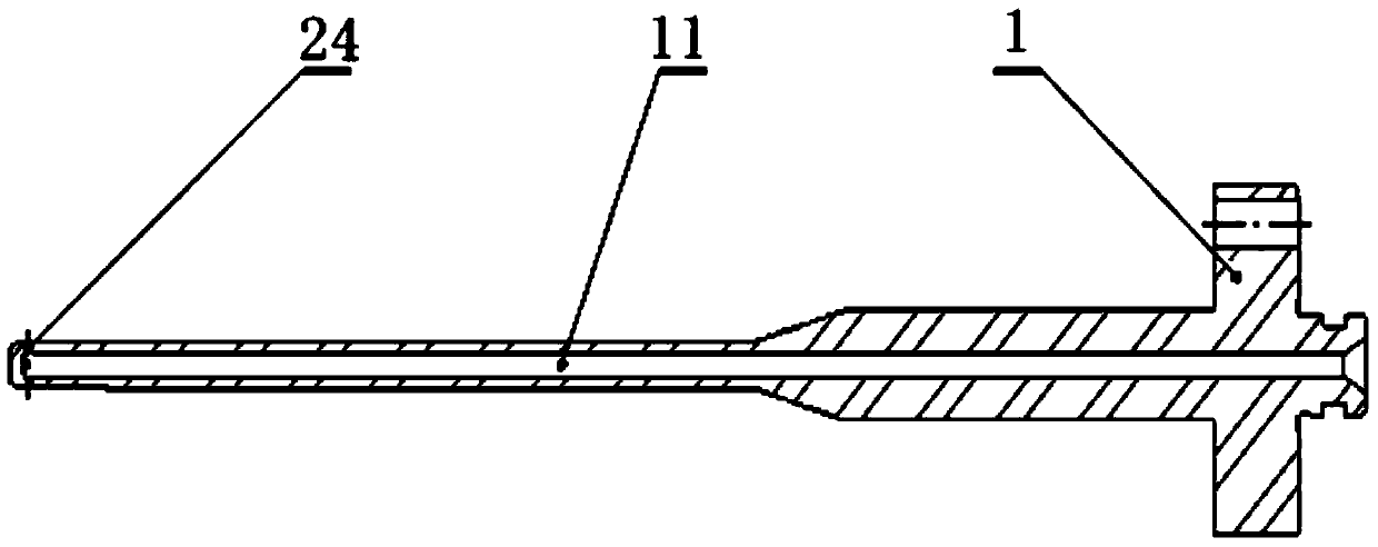 Cleaning spraying nozzle and cleaning method for high pressure cleaner