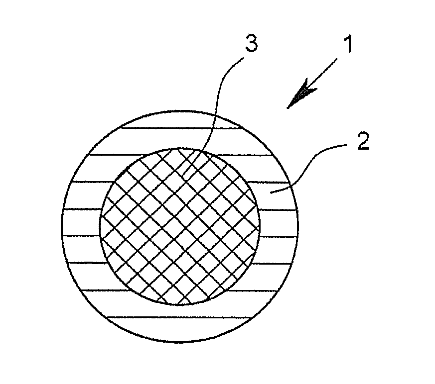 Bi-component fiber for the production of spunbonded fabric