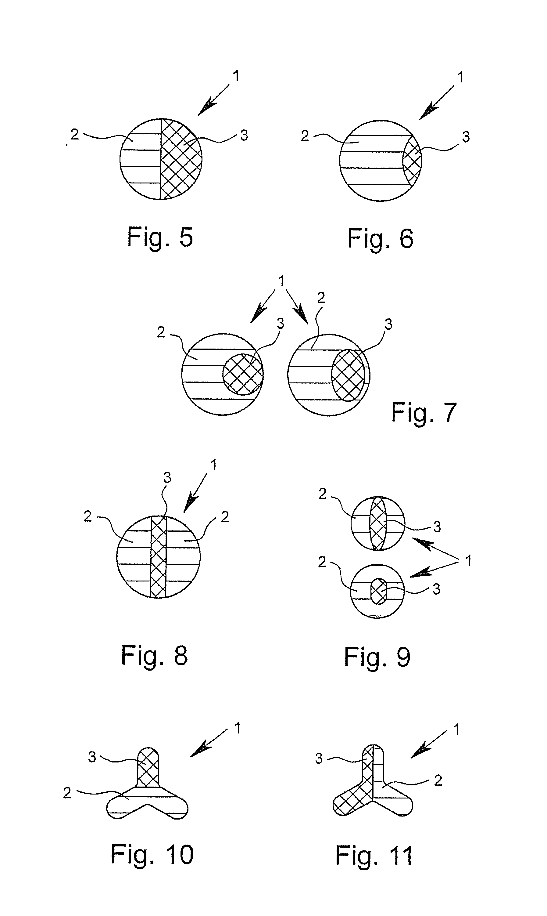 Bi-component fiber for the production of spunbonded fabric