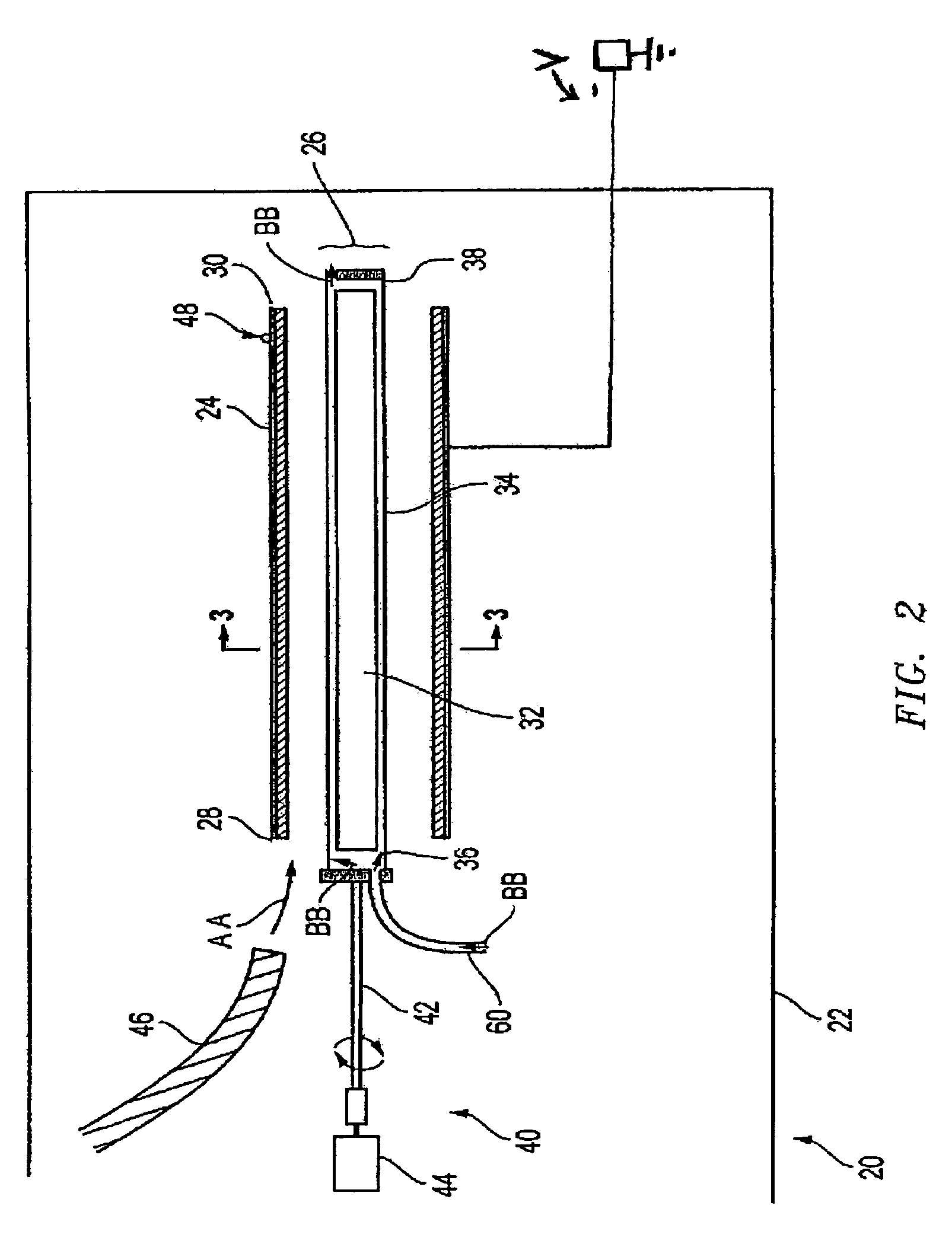 Method for depositing coatings on the interior surfaces of tubular structures