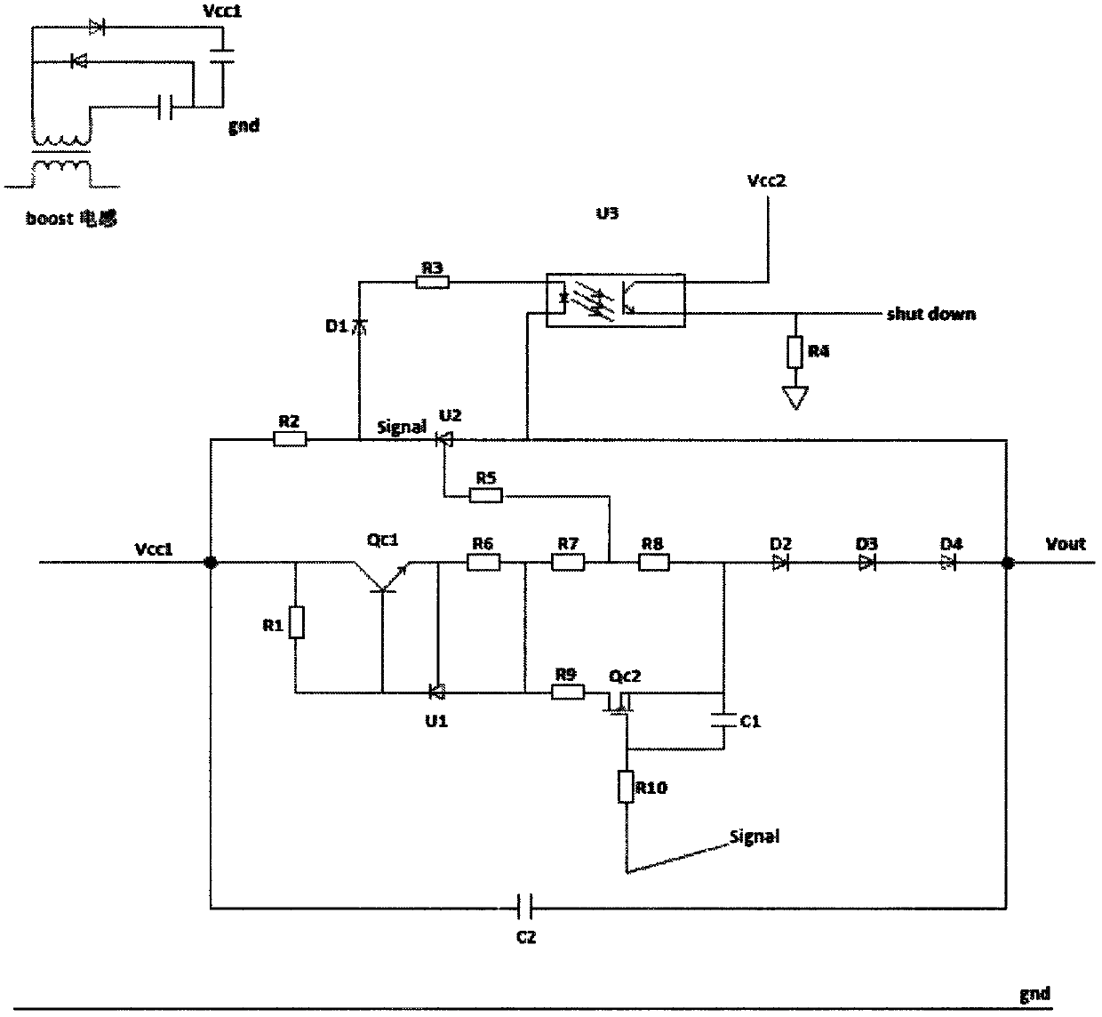 A low standby power circuit architecture