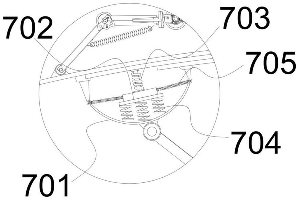 Device for inhibiting structure tremor in wave flow environment