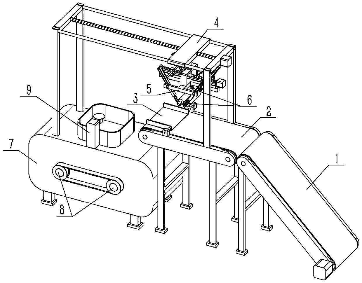 Mixing device for civil construction