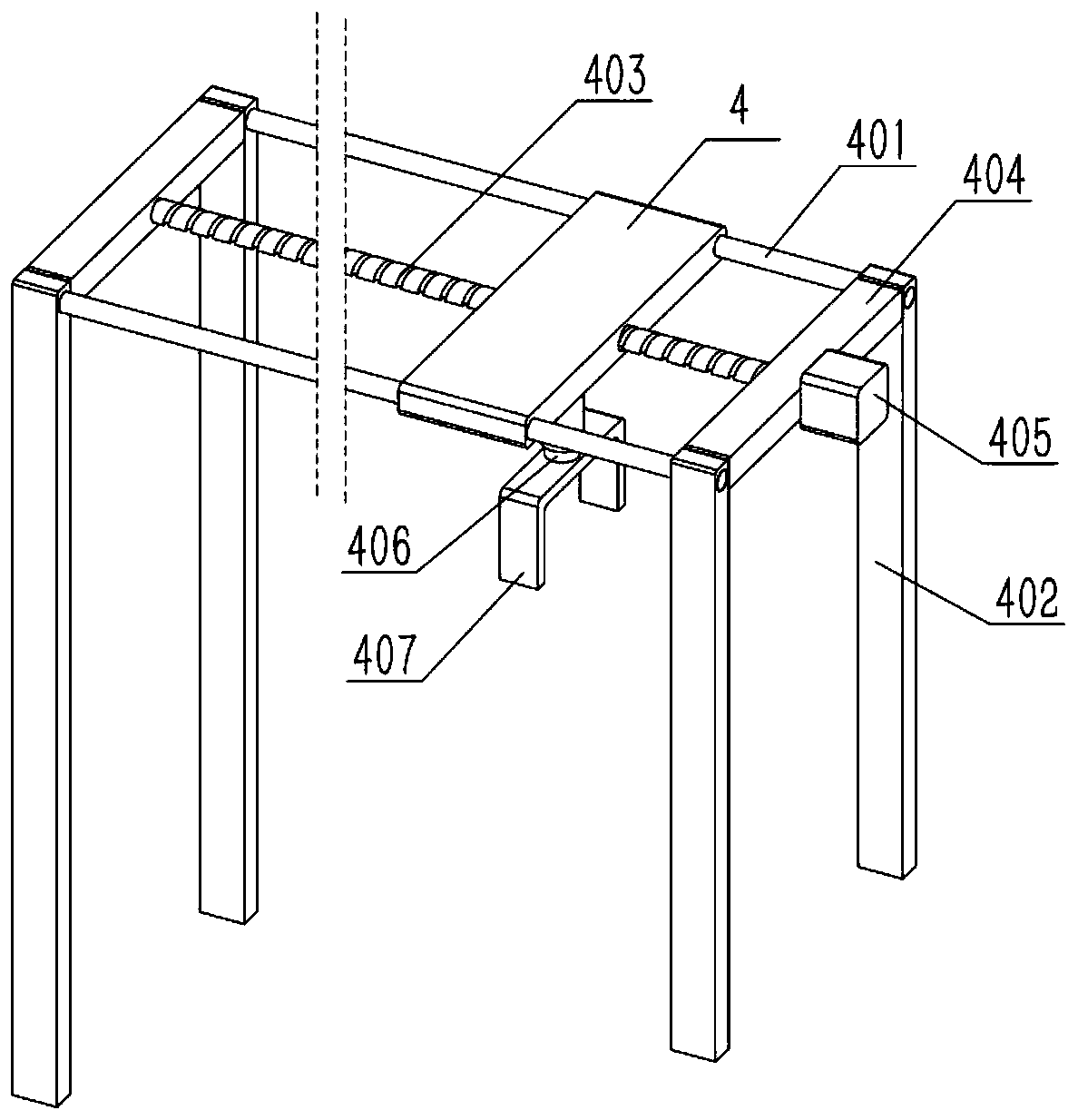 Mixing device for civil construction