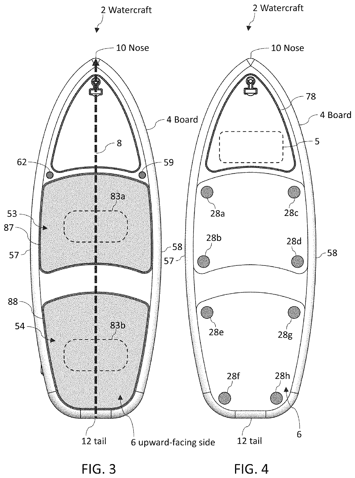 Self-balancing surfboard