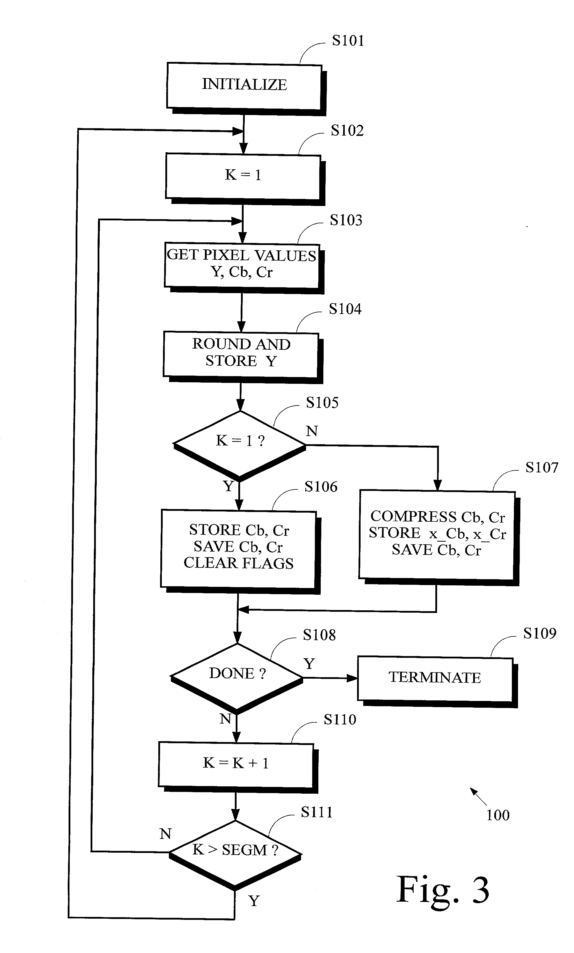 Frame compression using differential codes and an escape code