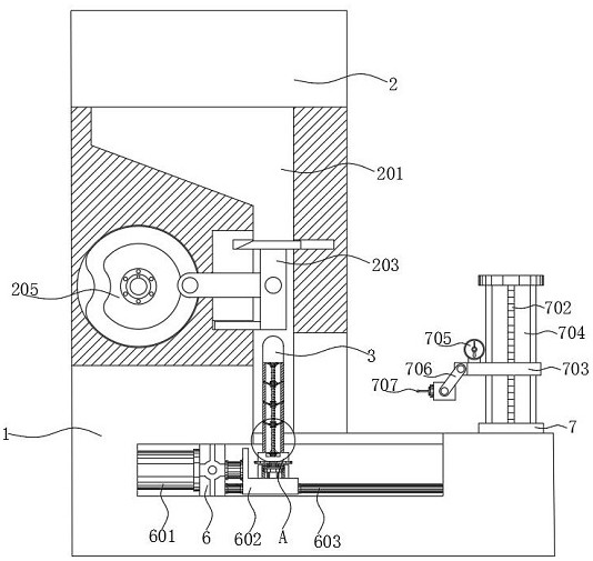 Detecting and screening equipment with inner groove parallel detection function for non-standard connection parts