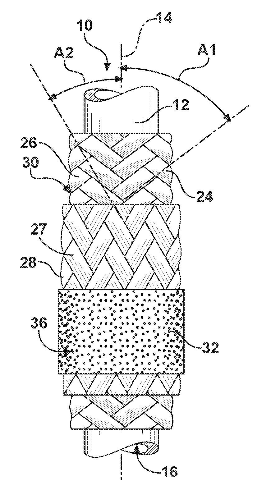 Hydraulic supply hose including an integral tensile load member