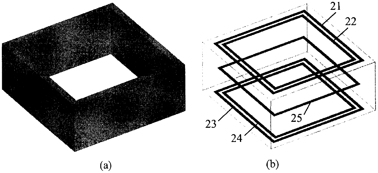 Dual-polarization three-passband three-dimensional frequency selective surface