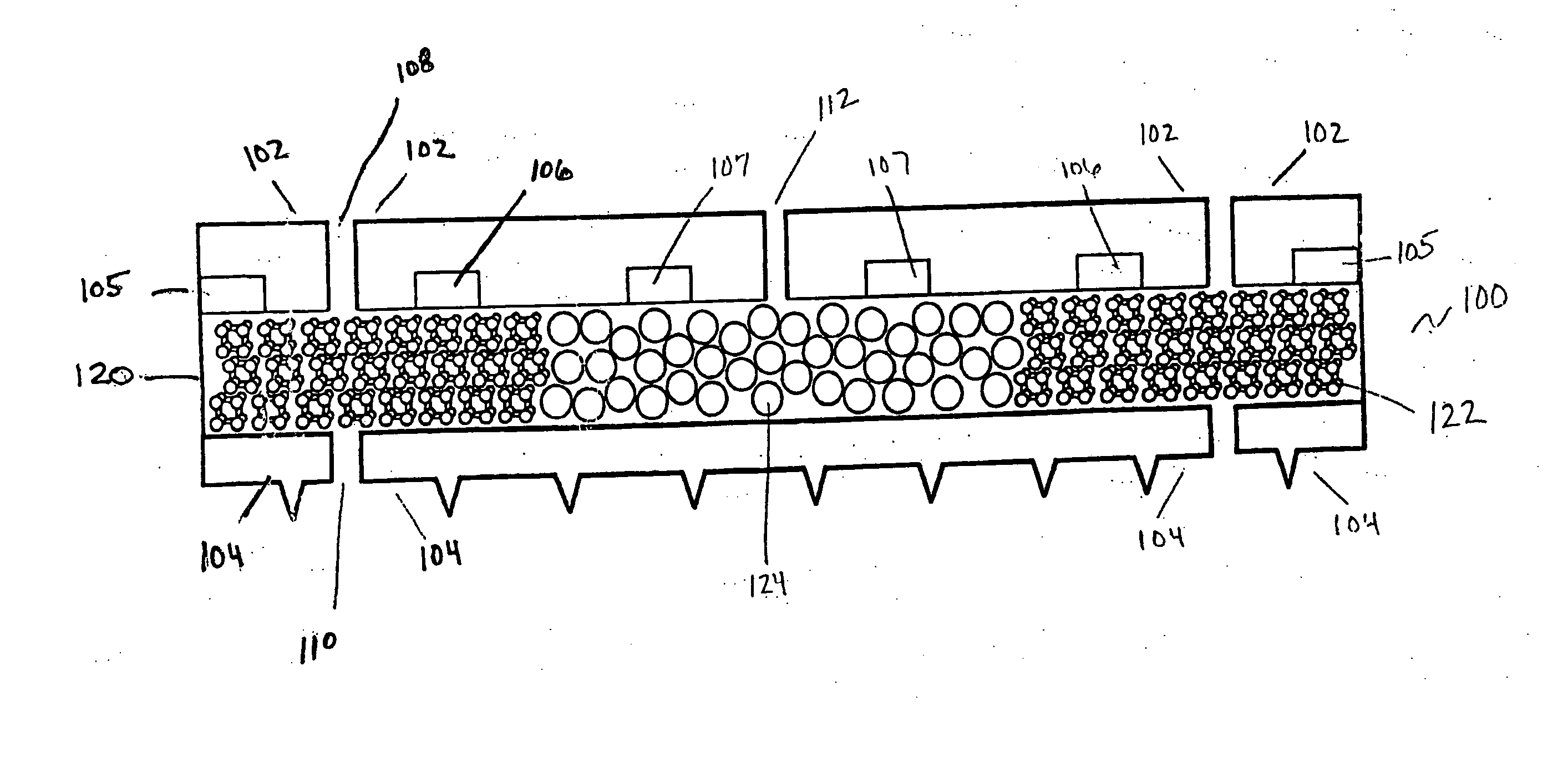 Meso-frequency traveling wave electro-kinetic continuous adsorption system