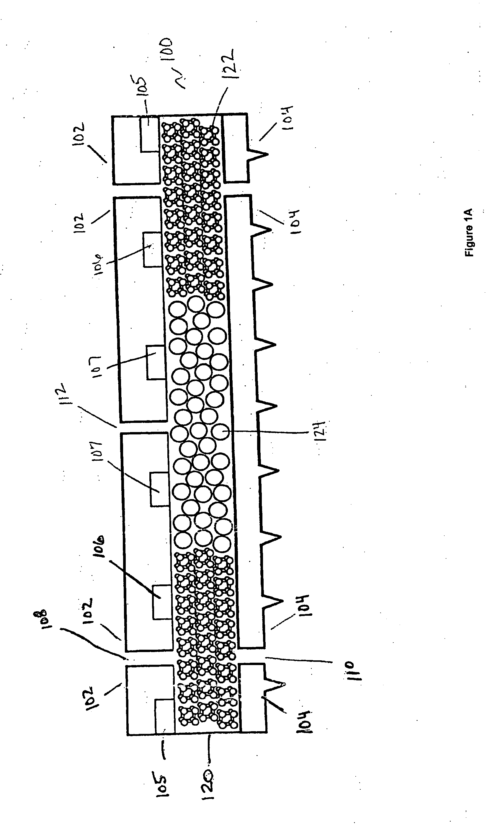 Meso-frequency traveling wave electro-kinetic continuous adsorption system