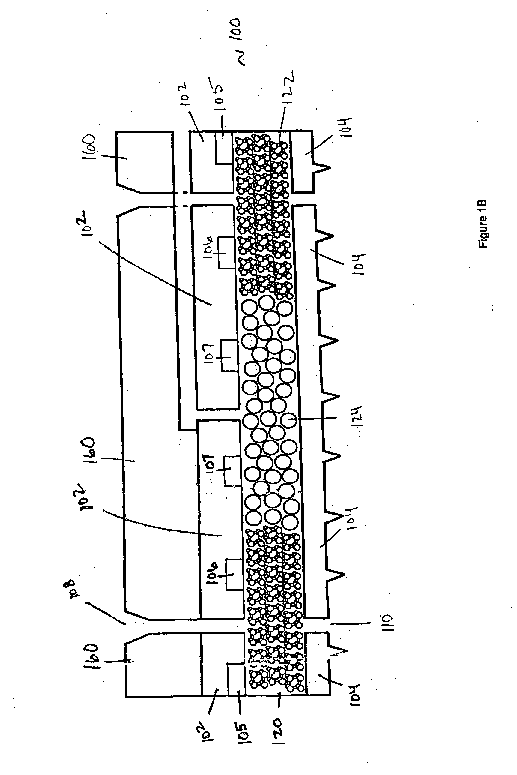 Meso-frequency traveling wave electro-kinetic continuous adsorption system