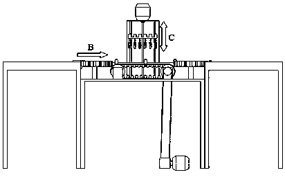 A sulfur measuring device for automatically weighing barium sulfate