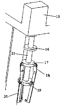 A sulfur measuring device for automatically weighing barium sulfate