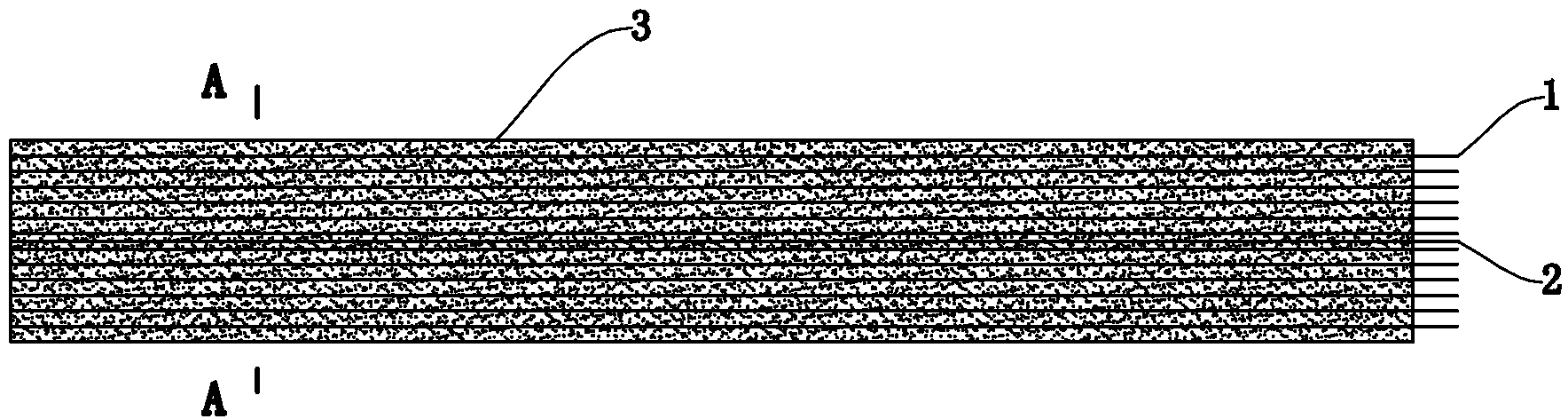 Graphite wire, production process for graphite wire and production equipment for graphite wire