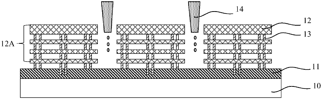 Chip package structure and method for forming same