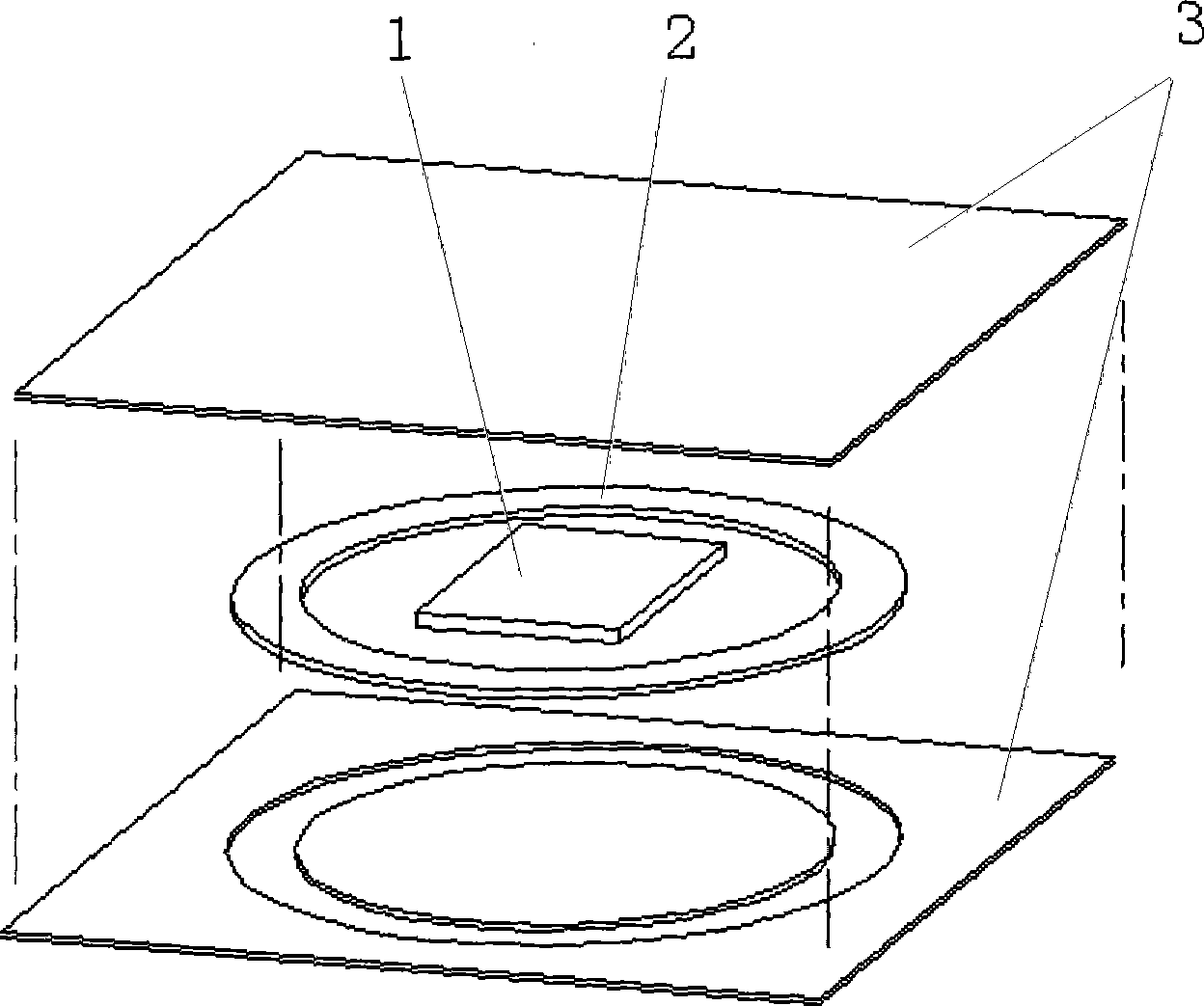 Intelligent identification exchange card with a display device