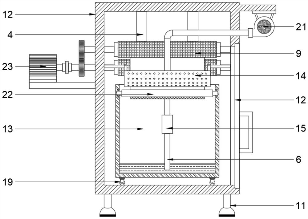 Cloth dyeing equipment for textile processing