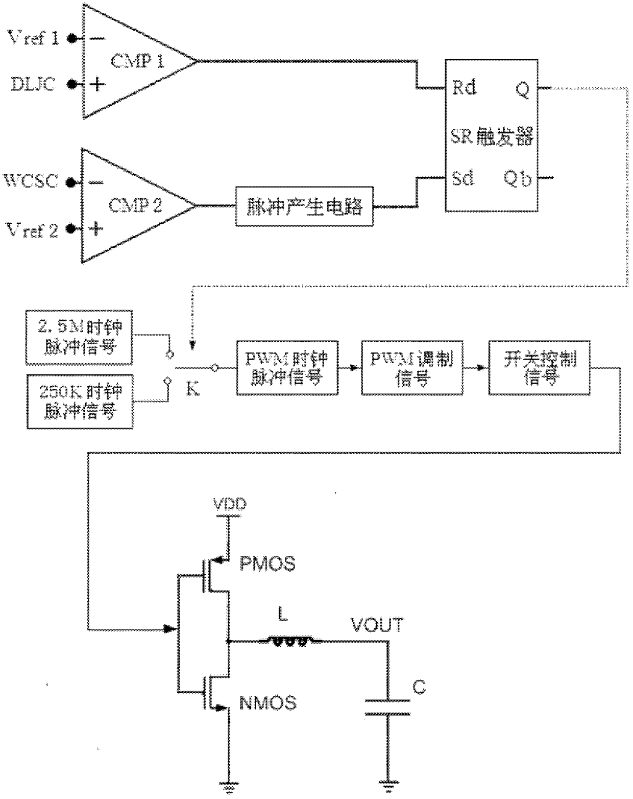 Over-current protection circuit for switch power supply