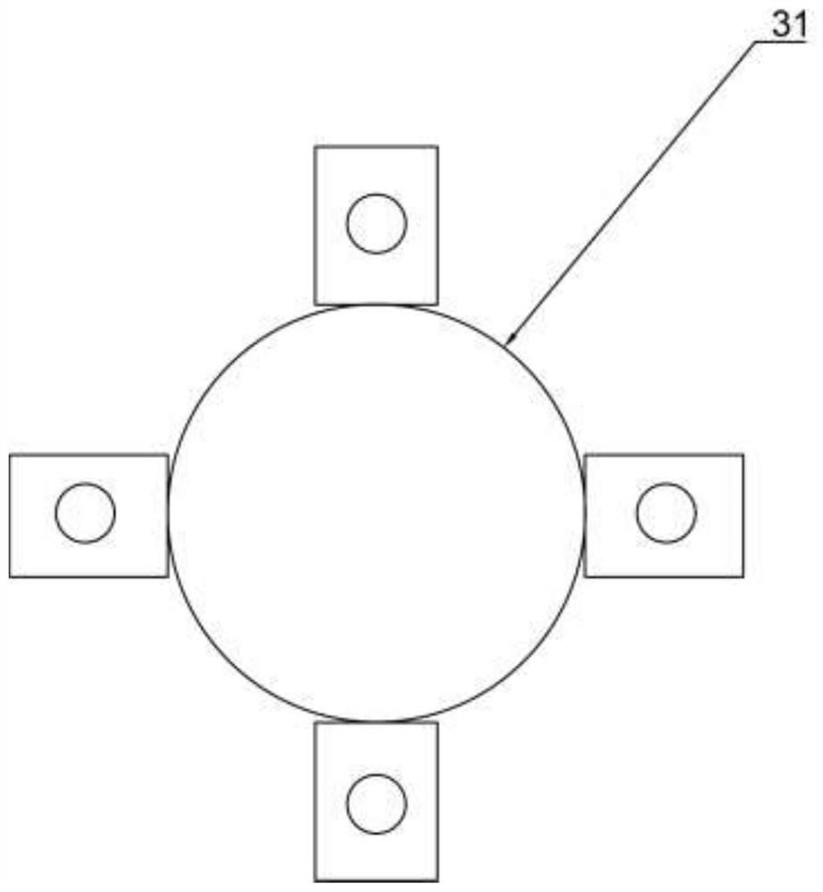 Self-sinking insertion type subsea pipeline mud-entering leakage test device