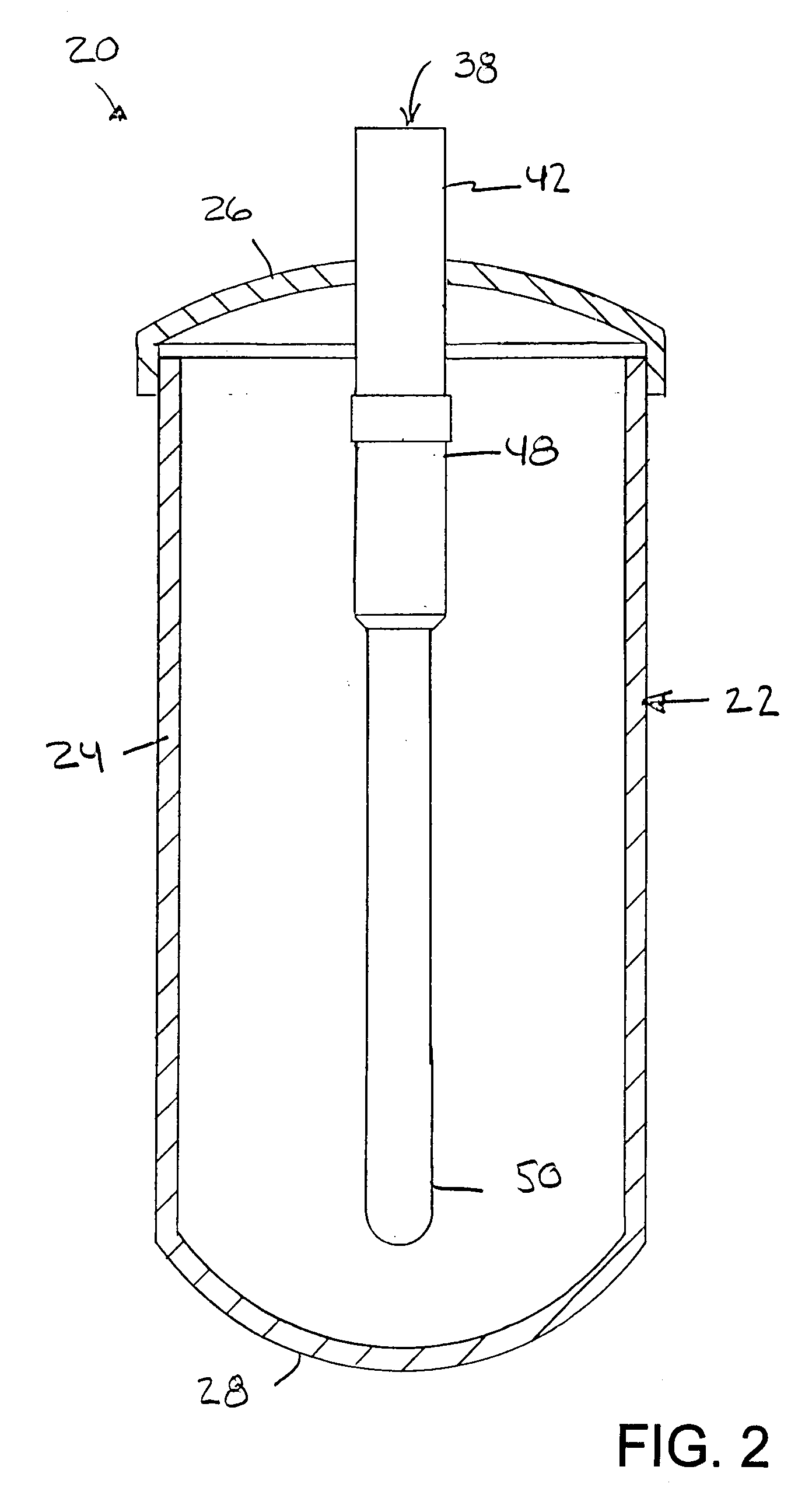 Pressure balancing accumulator