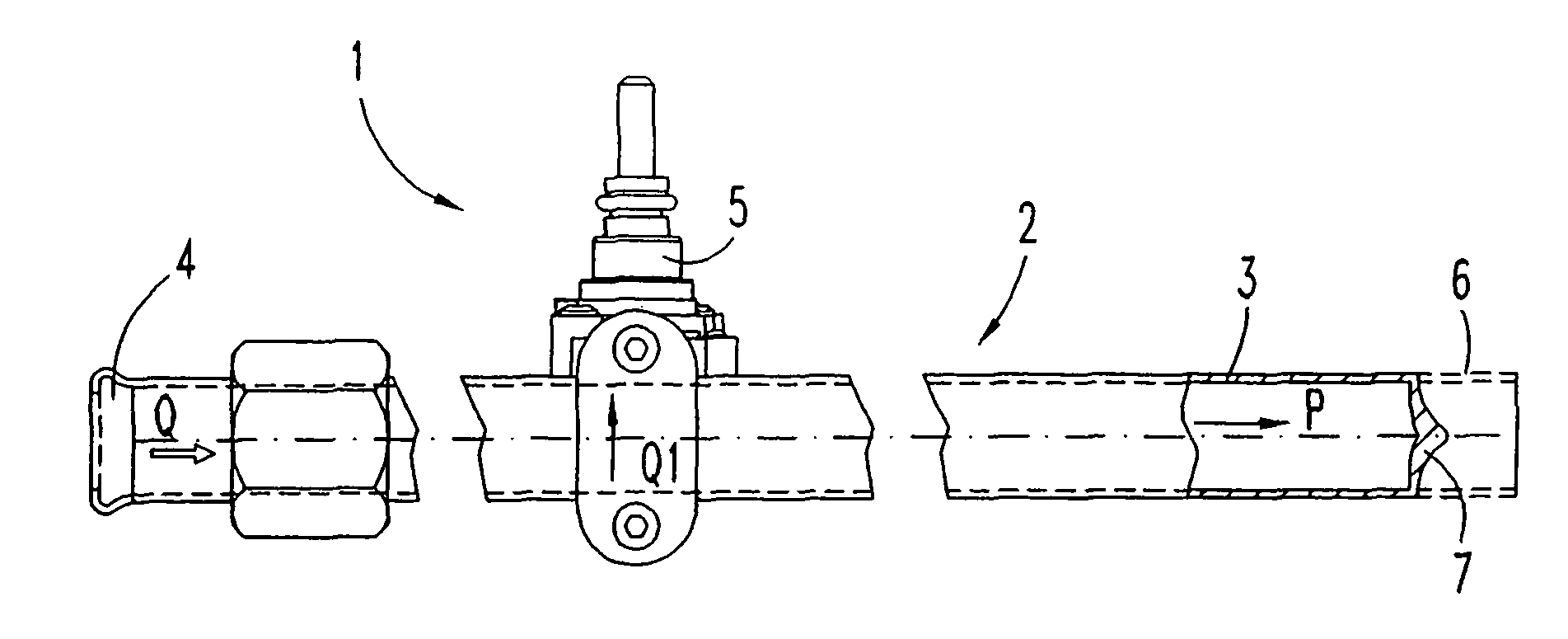 Gas manifold for a cooking range, with a pipe closure