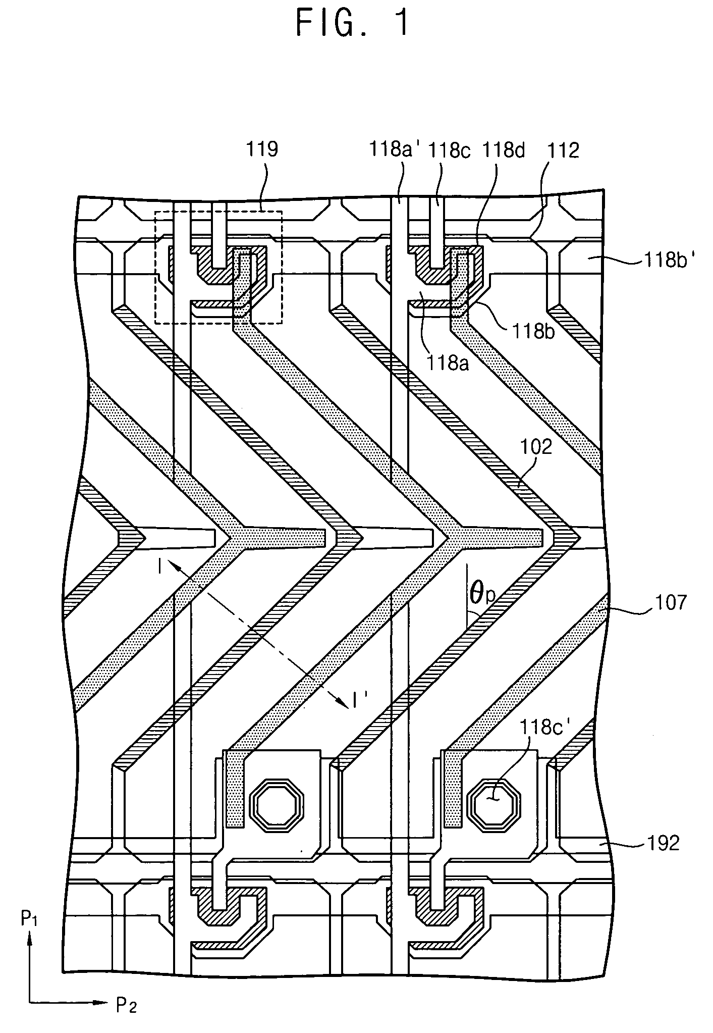 Multi-domain member for a display device