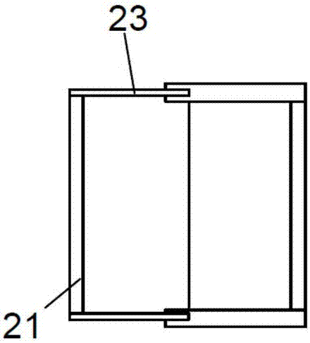 A drainage board layout device