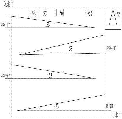 A kind of treatment method of paper mill production waste water