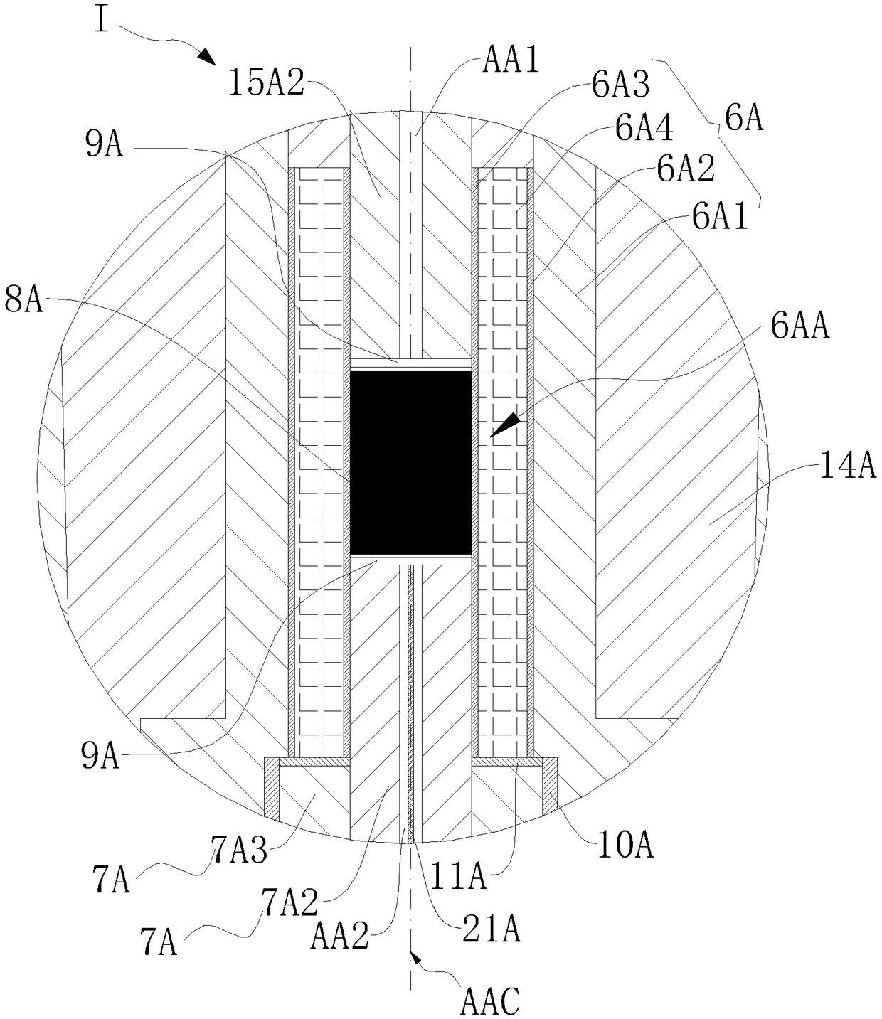 High-temperature and high-pressure coal-rock deformation detection system