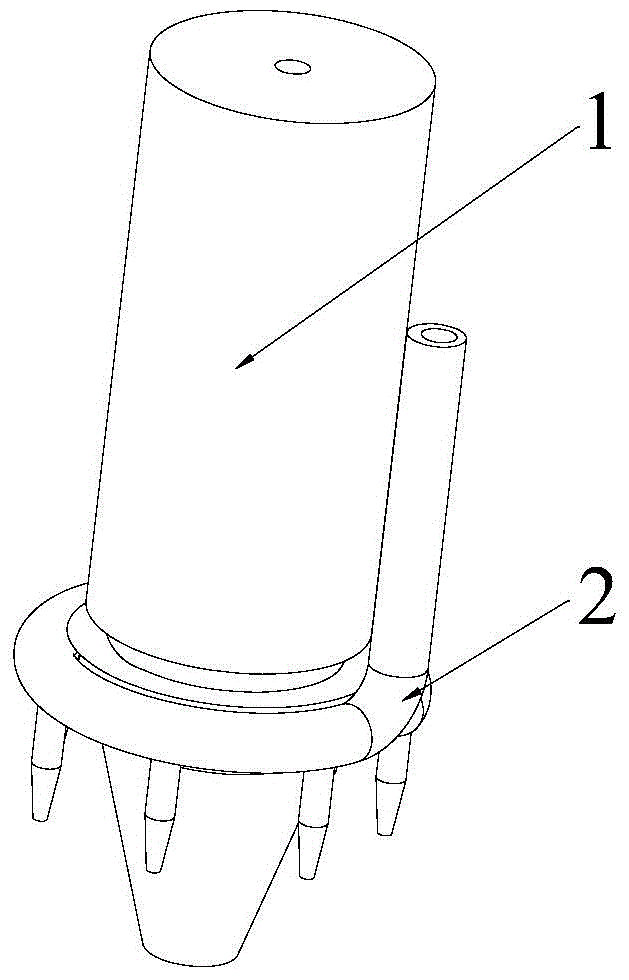 Print head assembly, 3D printer and printing method