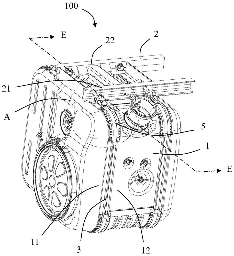 Tail gas after-treatment packaging device