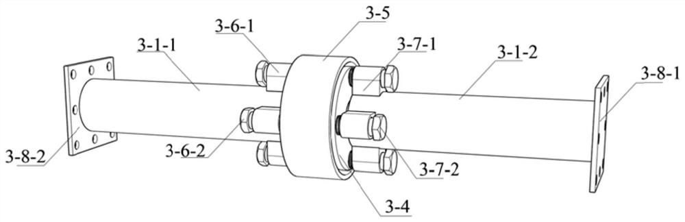 A shock-isolation ditch with a viscoelastic shock-isolation device and a shock-isolation method thereof