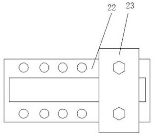 Inner wall cleaning device for polyethylene composite pipe