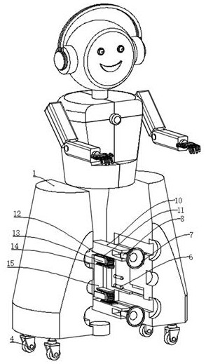 An intelligent calling robot for a call center