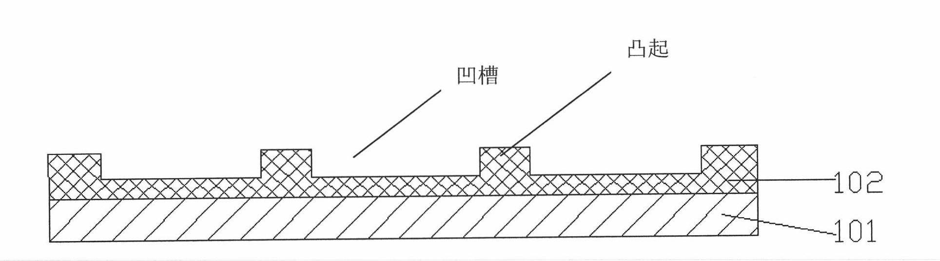 Method for preparing low-temperature polysilicon thin film material